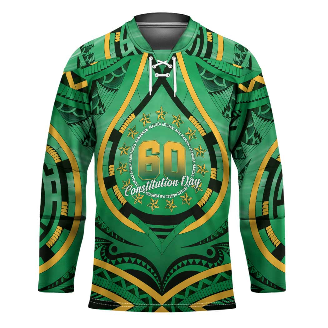 Cook Islands Constitution Day Hockey Jersey 60th Anniversary - Polynesian Pride