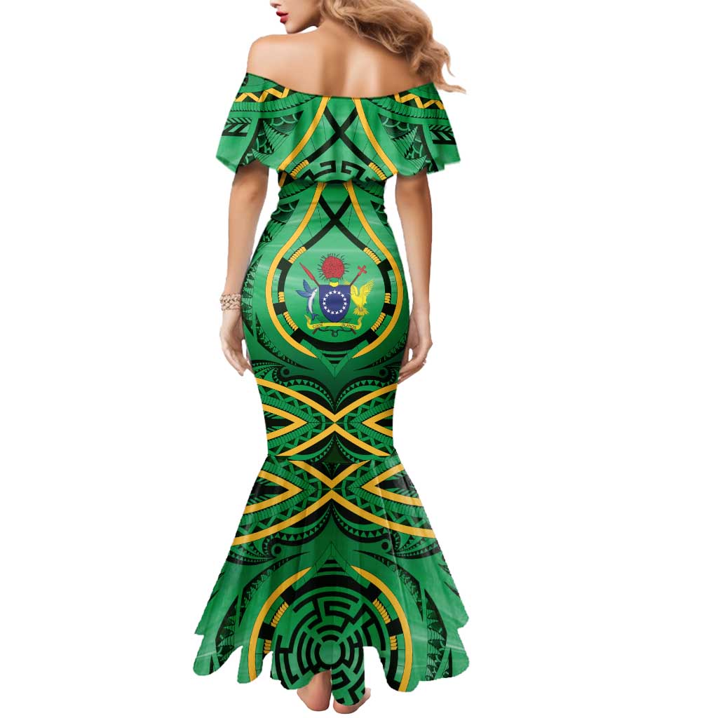 Cook Islands Constitution Day Mermaid Dress 60th Anniversary - Polynesian Pride