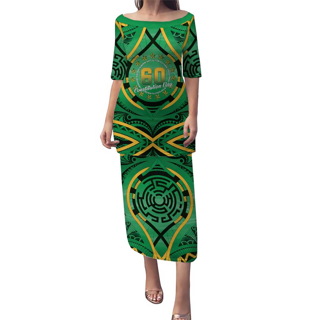 Cook Islands Constitution Day Puletasi 60th Anniversary - Polynesian Pride