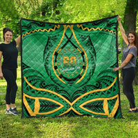 Cook Islands Constitution Day Quilt 60th Anniversary LT05 - Polynesian Pride