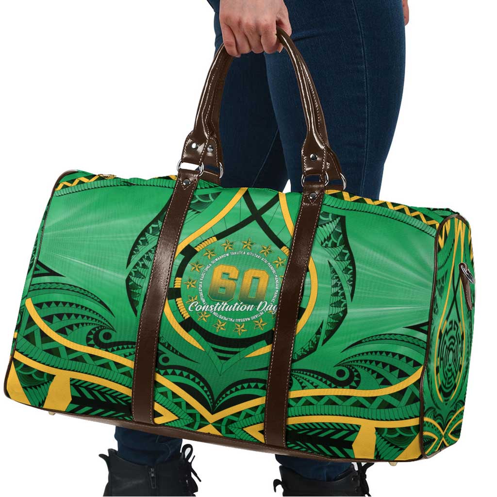 Cook Islands Constitution Day Travel Bag 60th Anniversary - Polynesian Pride