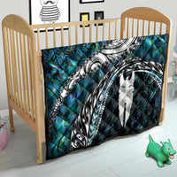 New Zealand Aotearoa Quilt Maori Hei Rehua Paua Shell Glitter Green LT05 - Polynesian Pride