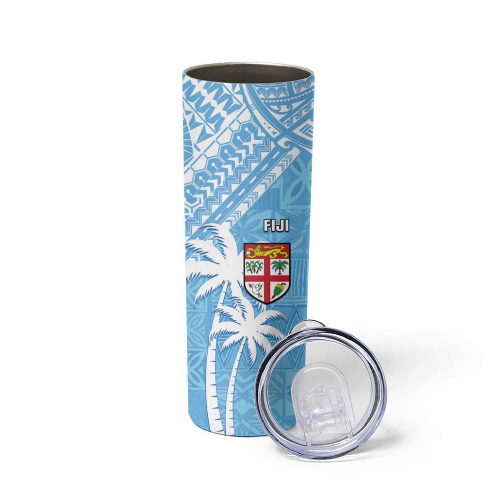 Happy Malampa Fiji Day Skinny Tumbler Half Mix Style