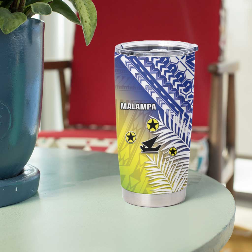 Happy Malampa Fiji Day Tumbler Cup Half Mix Style