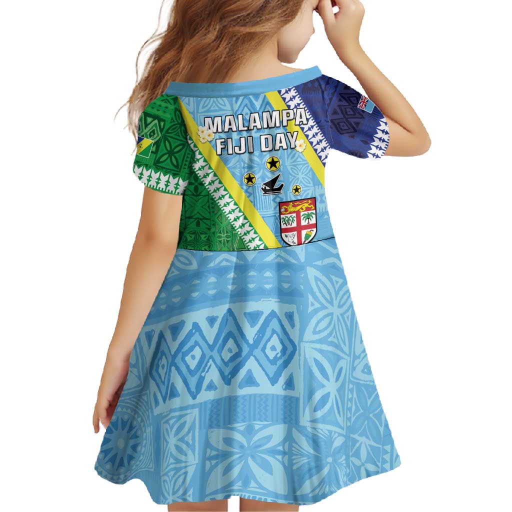 Love Malampa Fiji Day Family Matching Short Sleeve Bodycon Dress and Hawaiian Shirt Together We Grow