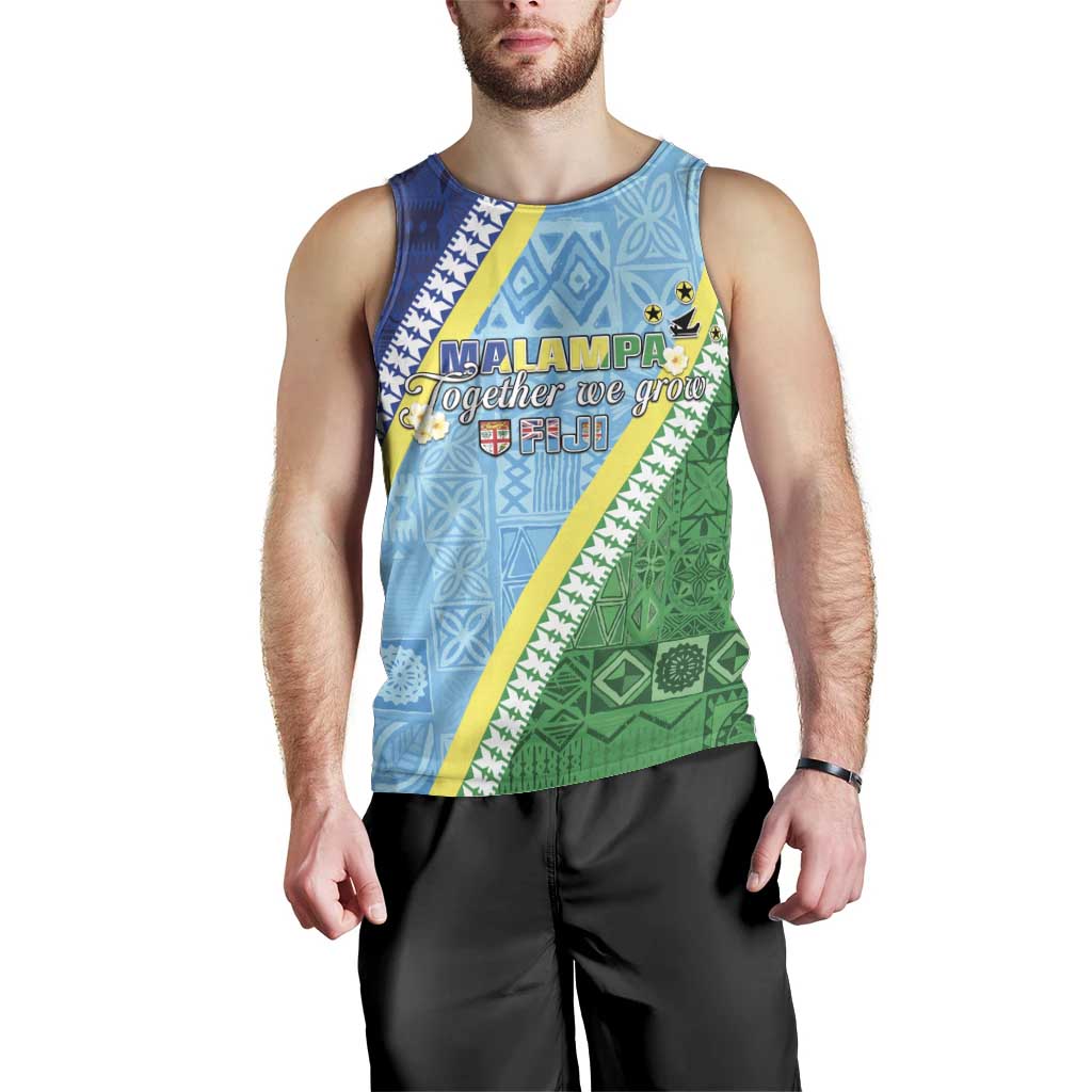 Love Malampa Fiji Day Men Tank Top Together We Grow