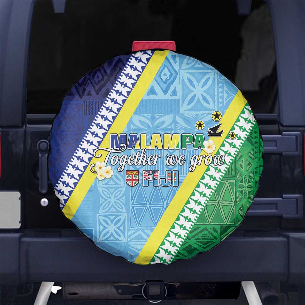 Love Malampa Fiji Day Spare Tire Cover Together We Grow