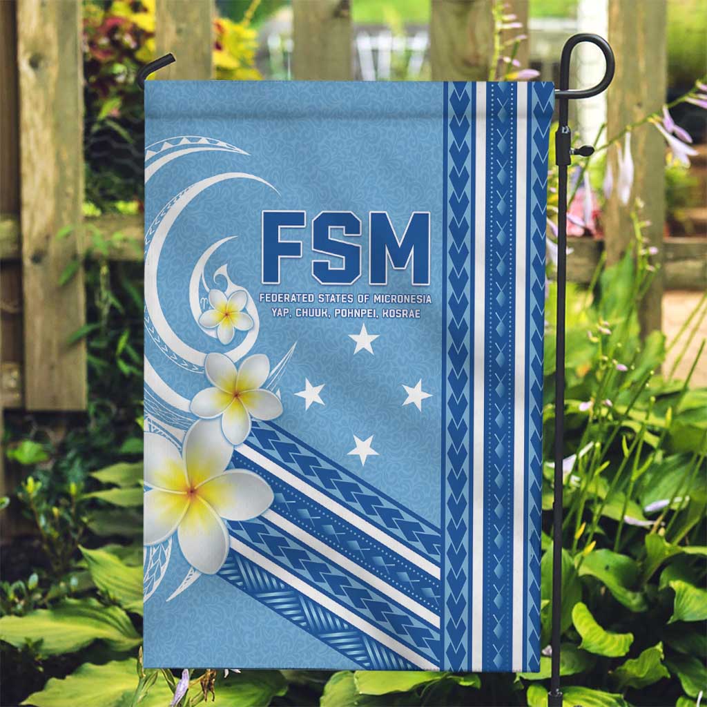 Federated States of Micronesia Garden Flag Happy 38th Independence Anniversary