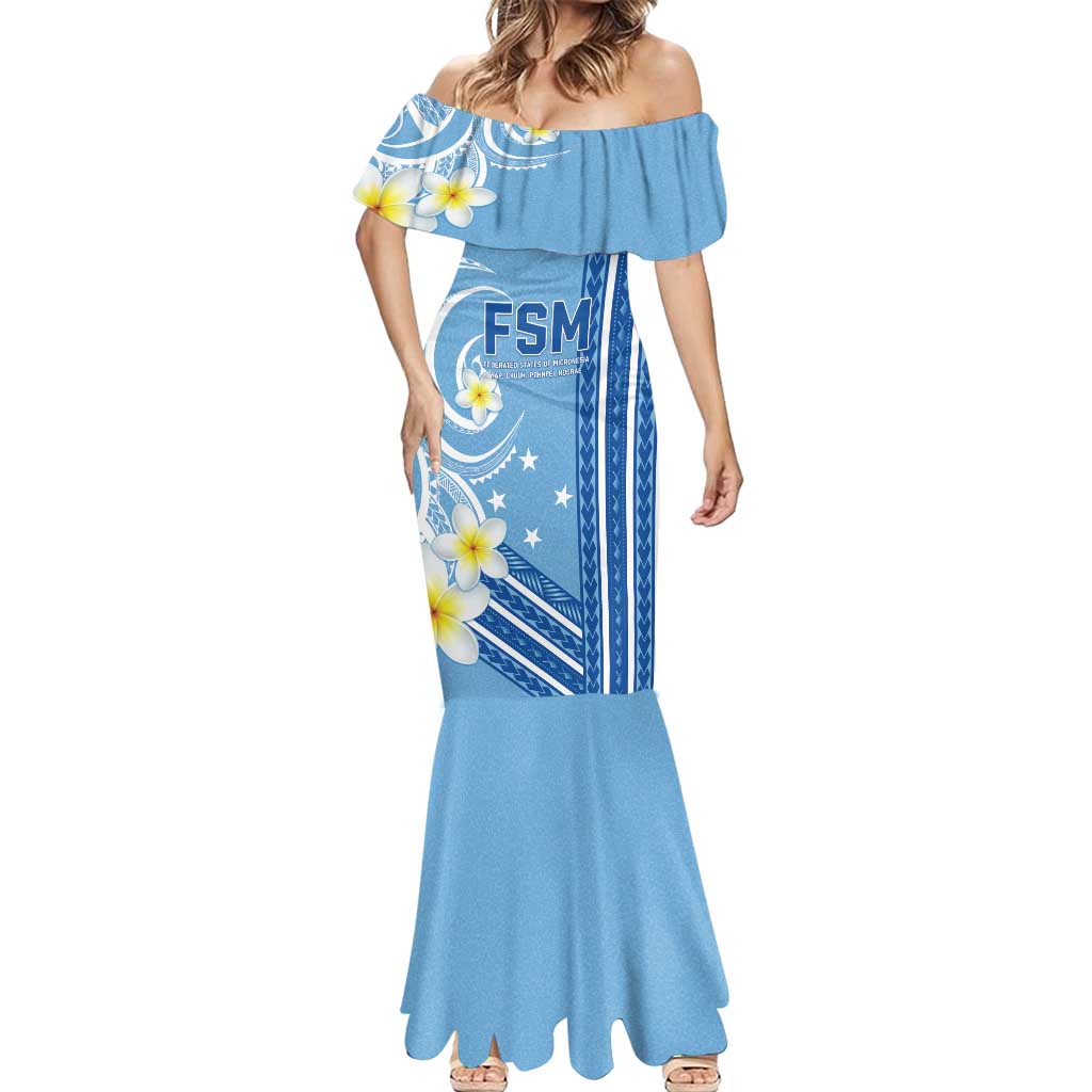 Personalised Federated States of Micronesia Mermaid Dress Happy 38th Independence Anniversary LT05 - Polynesian Pride