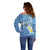 Personalised Federated States of Micronesia Off Shoulder Sweater Happy 38th Independence Anniversary