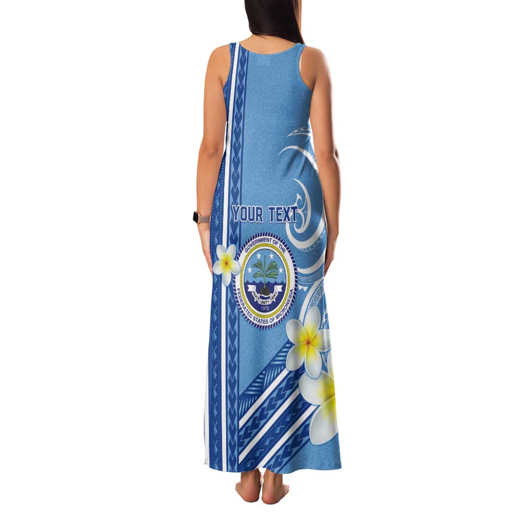 Personalised Federated States of Micronesia Tank Maxi Dress Happy 38th Independence Anniversary LT05 - Polynesian Pride