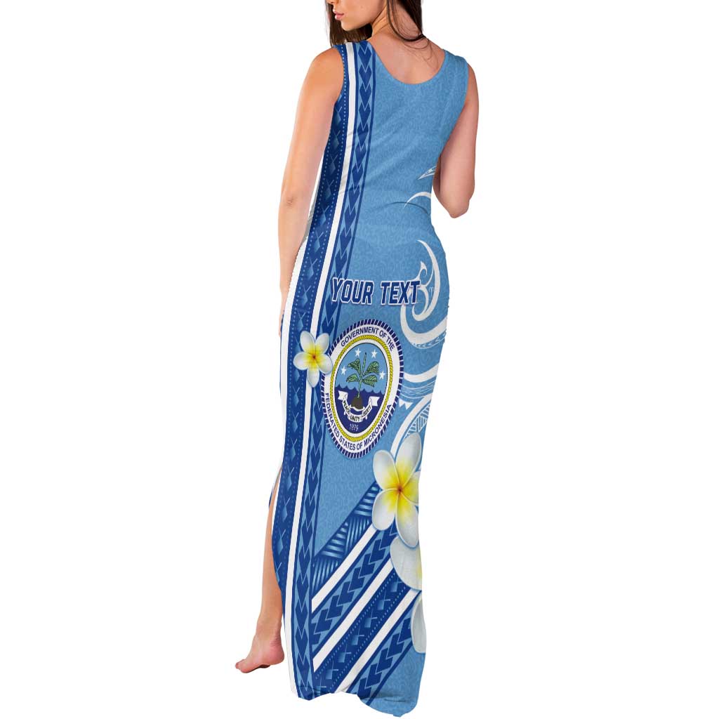 Personalised Federated States of Micronesia Tank Maxi Dress Happy 38th Independence Anniversary LT05 - Polynesian Pride
