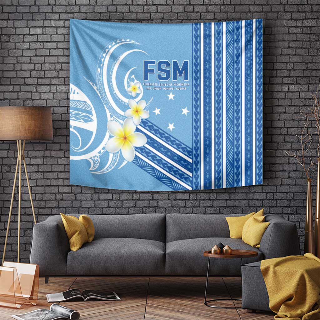 Federated States of Micronesia Tapestry Happy 38th Independence Anniversary