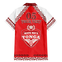 Custom Tonga Mate Maa Rugby Family Matching Mermaid Dress and Hawaiian Shirt Go Champions