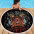 Aloha Halloween Beach Blanket Horror Tiki Heavy Metal Style - Polynesian Pride