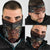 Aloha Halloween Neck Gaiter Horror Tiki Heavy Metal Style - Polynesian Pride