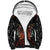 Aloha Halloween Sherpa Hoodie Horror Tiki Heavy Metal Style - Polynesian Pride