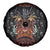 Aloha Halloween Spare Tire Cover Horror Tiki Heavy Metal Style - Polynesian Pride