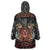 Aloha Halloween Wearable Blanket Hoodie Horror Tiki Heavy Metal Style - Polynesian Pride