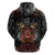 Aloha Halloween Zip Hoodie Horror Tiki Heavy Metal Style - Polynesian Pride