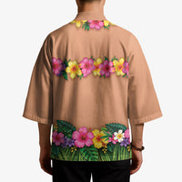 Hawaii Hula Costume Kimono Coconut Bra Lei Flowers Grass Skirt LT05 - Polynesian Pride