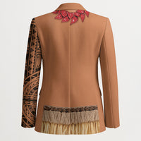 Samoa Tribal Tattoo Costume Blazer Ula Fala Necklace LT05 - Polynesian Pride