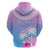 Personalised Fiji Your Paradise Festival Hoodie With Fijian Masi Tapa Pattern LT05 - Polynesian Pride