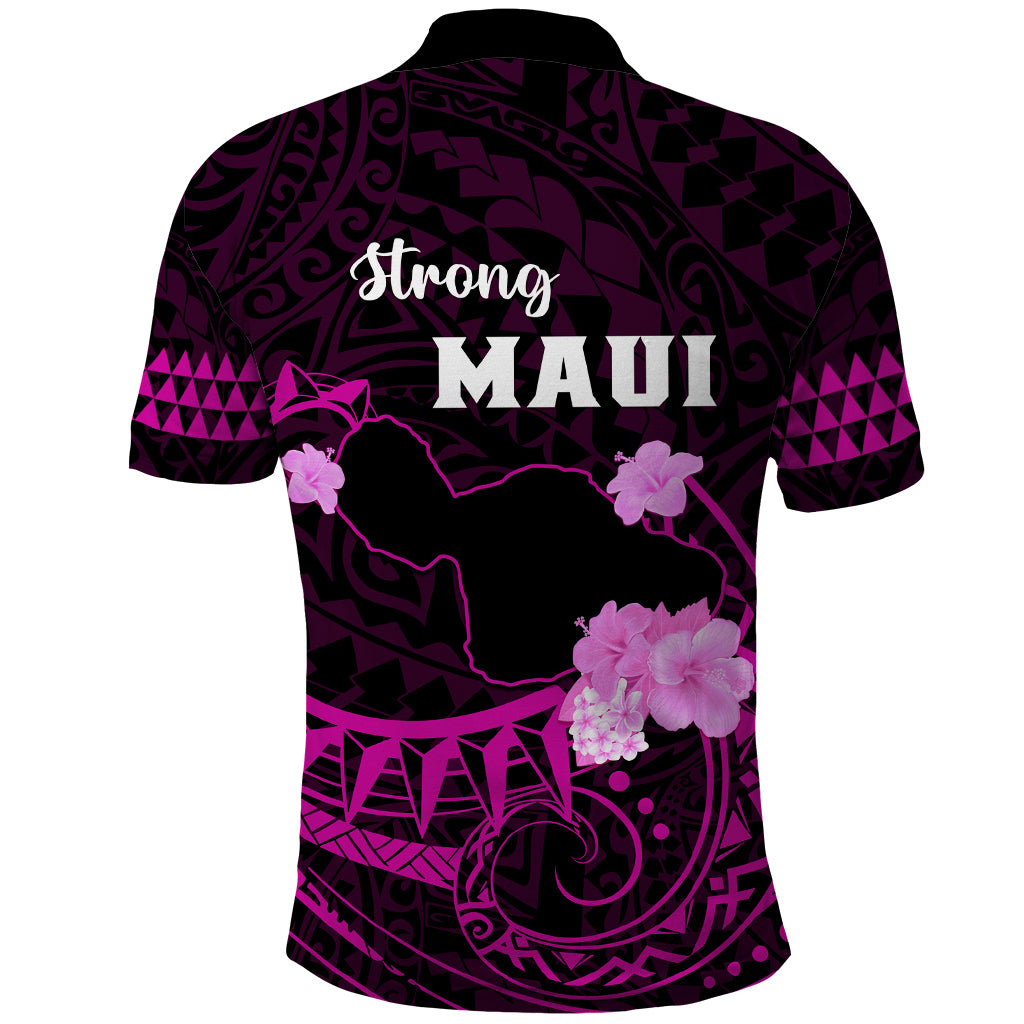 Hawaii Strong Maui Polo Shirt Lahaina Is Not For Sale LT05 - Polynesian Pride