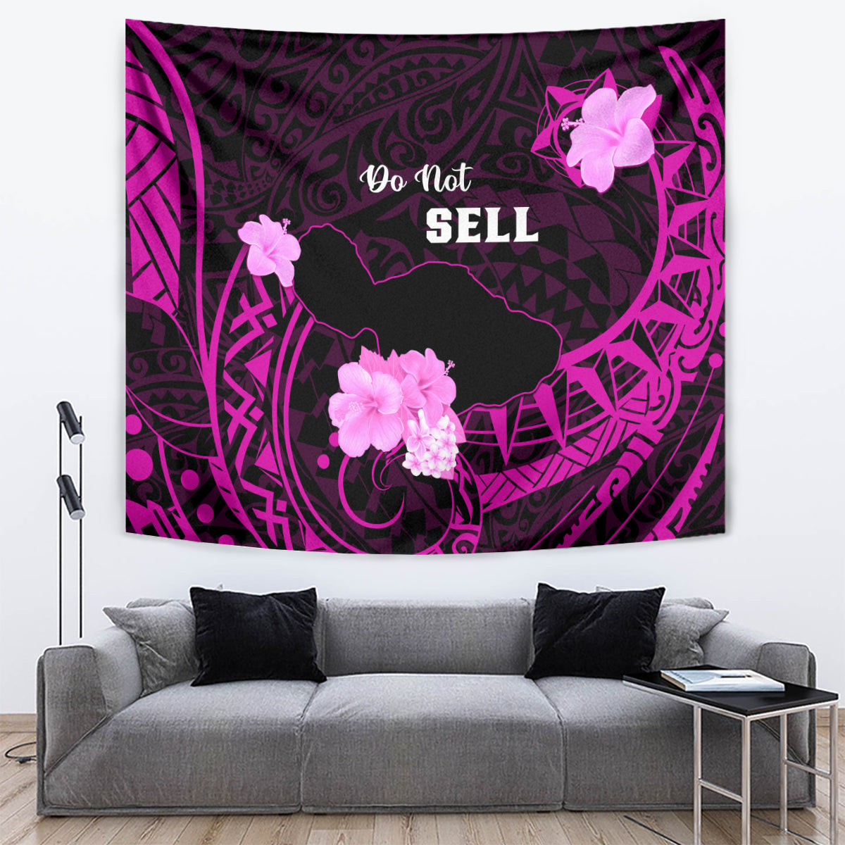Hawaii Strong Maui Tapestry Lahaina Is Not For Sale LT05 - Polynesian Pride