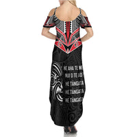 Aotearoa Toitu Te Tiriti Summer Maxi Dress New Zealand Honour The Treaty