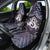 New Zealand Maori Car Seat Cover Poutama Pikorua Purple Paua Shell