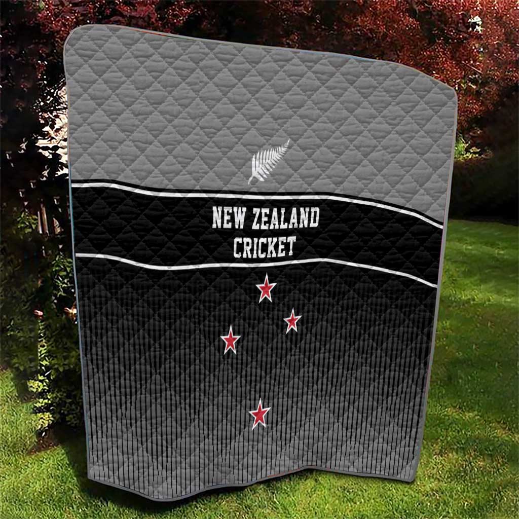 New Zealand Cricket Quilt Black Cap Unbeatable LT05 - Polynesian Pride