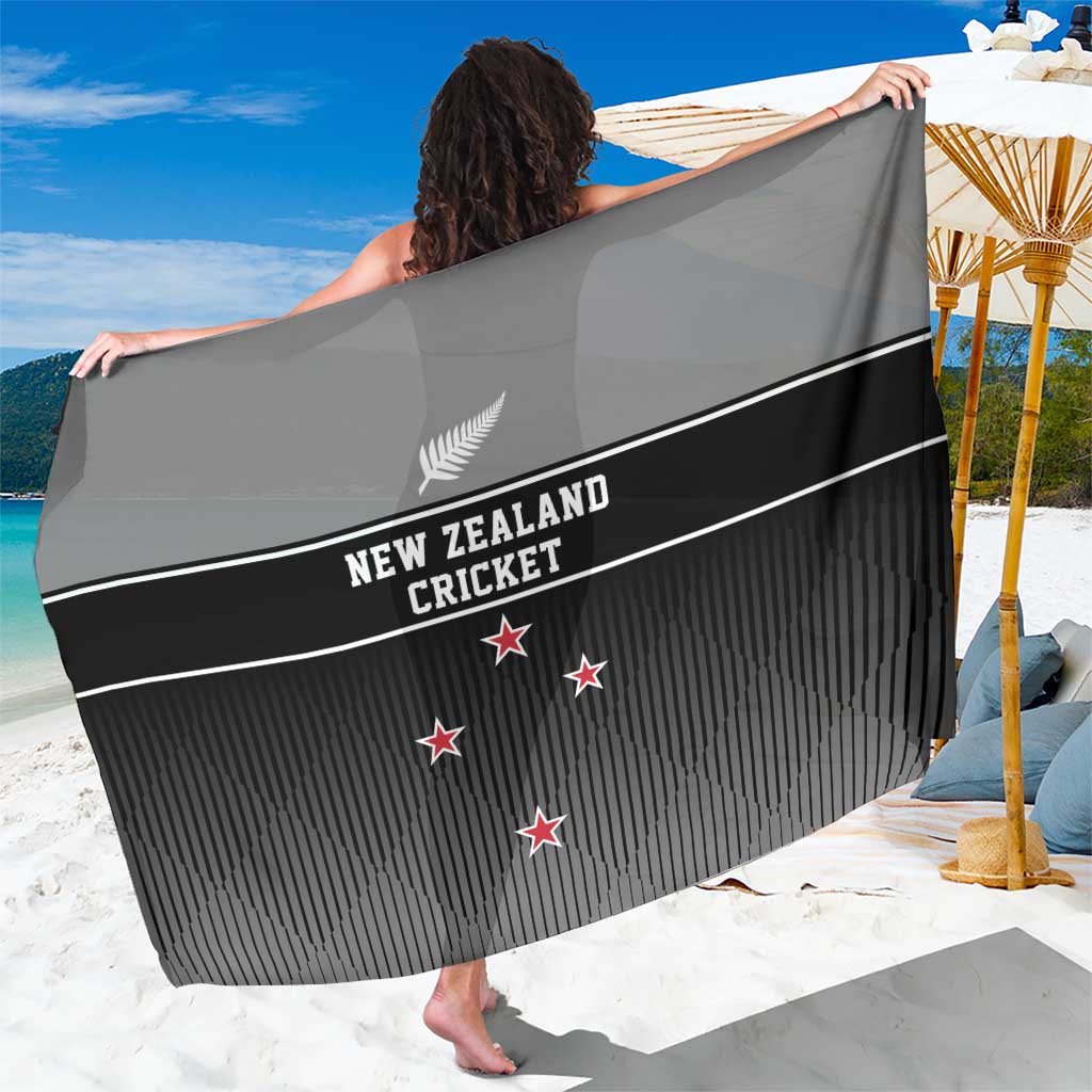 New Zealand Cricket Sarong Black Cap Unbeatable