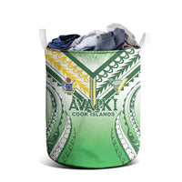 Cook Islands Avaiki Rugby Laundry Basket Go Champions LT05 - Polynesian Pride