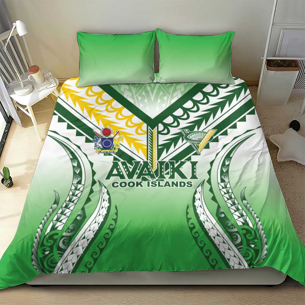 Cook Islands Avaiki Rugby Bedding Set Go Champions LT05 - Polynesian Pride