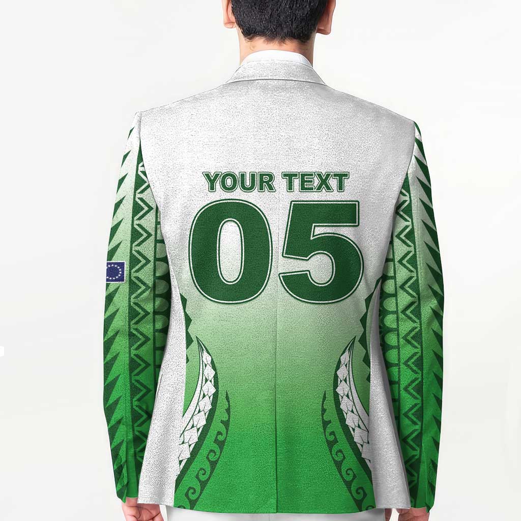 Custom Cook Islands Avaiki Rugby Blazer Go Champions LT05 - Polynesian Pride