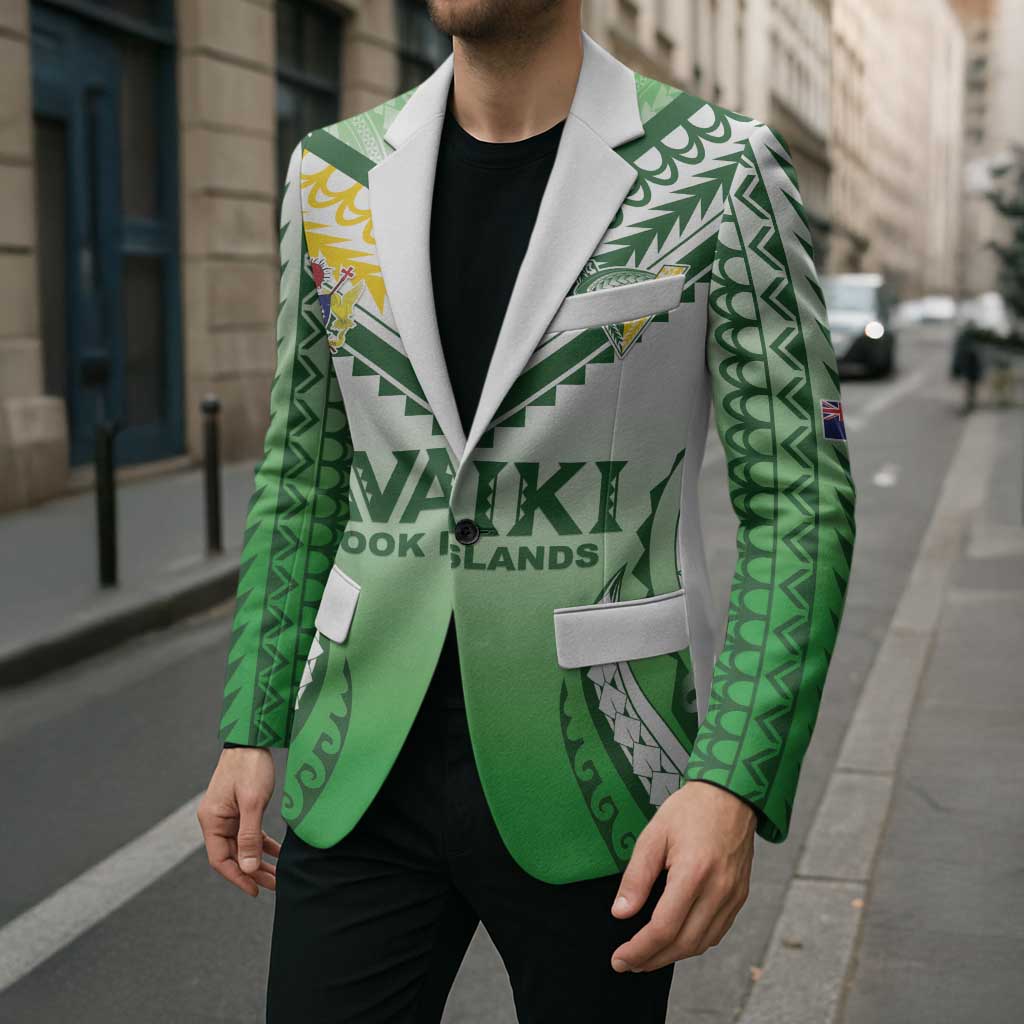 Custom Cook Islands Avaiki Rugby Blazer Go Champions LT05 - Polynesian Pride