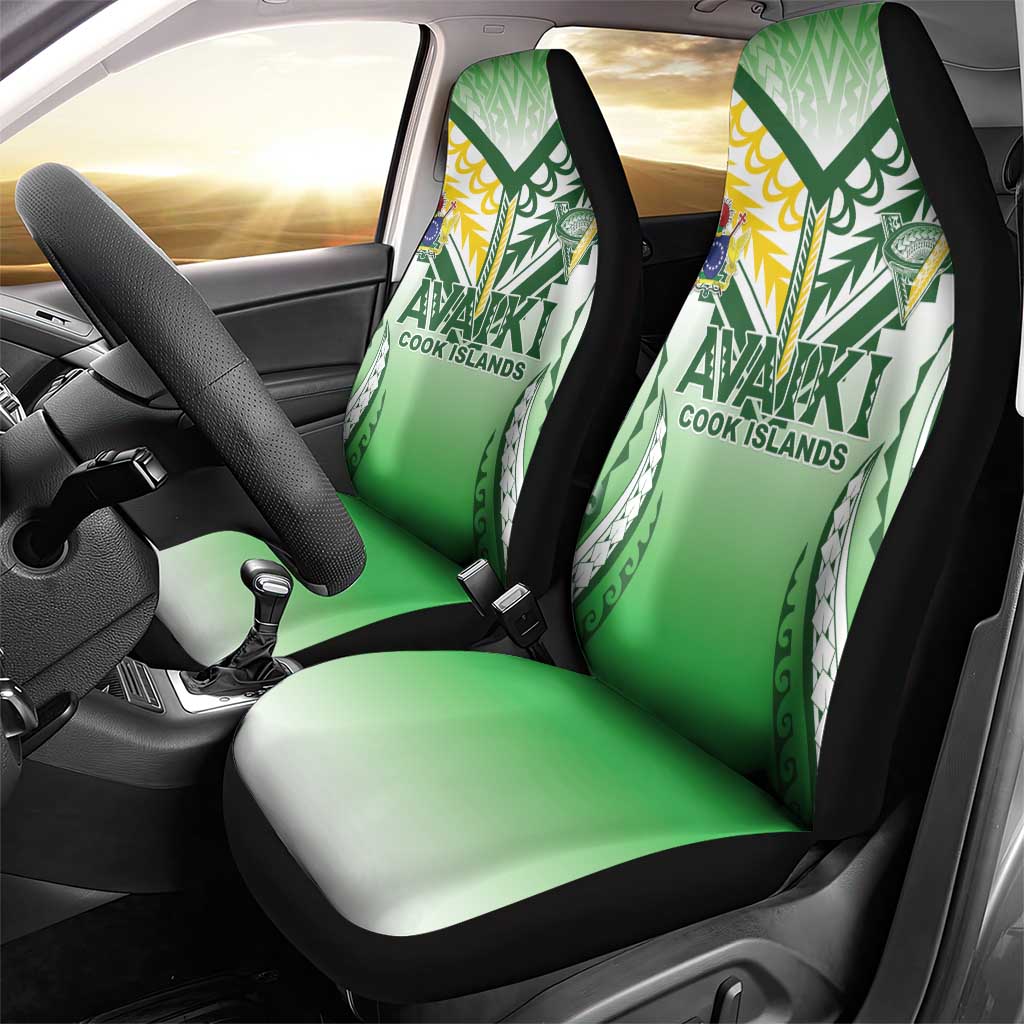 Cook Islands Avaiki Rugby Car Seat Cover Go Champions LT05 - Polynesian Pride