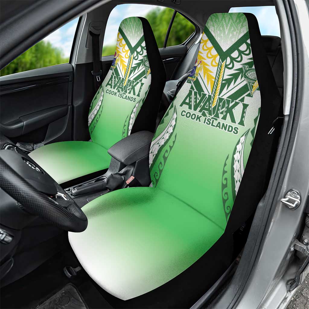 Cook Islands Avaiki Rugby Car Seat Cover Go Champions LT05 - Polynesian Pride