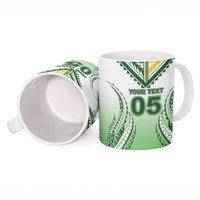 Custom Cook Islands Avaiki Rugby Ceramic Mug Go Champions LT05 - Polynesian Pride