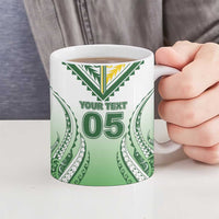 Custom Cook Islands Avaiki Rugby Ceramic Mug Go Champions LT05 - Polynesian Pride