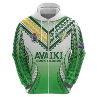 Custom Cook Islands Avaiki Rugby Hoodie Go Champions LT05 - Polynesian Pride
