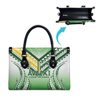 Cook Islands Avaiki Rugby Leather Bag Go Champions LT05 - Polynesian Pride
