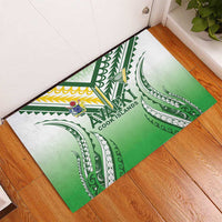 Cook Islands Avaiki Rugby Rubber Doormat Go Champions LT05 - Polynesian Pride