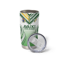 Custom Cook Islands Avaiki Rugby Tumbler Cup Go Champions LT05 - Polynesian Pride
