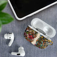 Hawaii And Japan AirPods Case Tiki With Oni Mask - Polynesian Pride