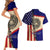 American Samoa Flag Day Couples Matching Short Sleeve Bodycon Dress and Hawaiian Shirt Polynesian Tribal Pattern LT05 - Polynesian Pride