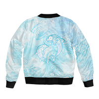 Polynesia Dolphins Under The Sea Bomber Jacket Simple Style LT05 - Polynesian Pride