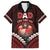Personalised Tonga Happy Father's Day Family Matching Short Sleeve Bodycon Dress and Hawaiian Shirt Ofa Lahi Atu Dad Polynesian Tribal