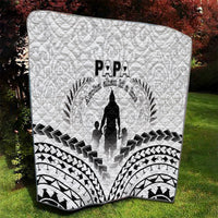 New Zealand Happy Father's Day Quilt Aroha Ahau Ki A Koe Papa Polynesian Tribal LT05 - Polynesian Pride